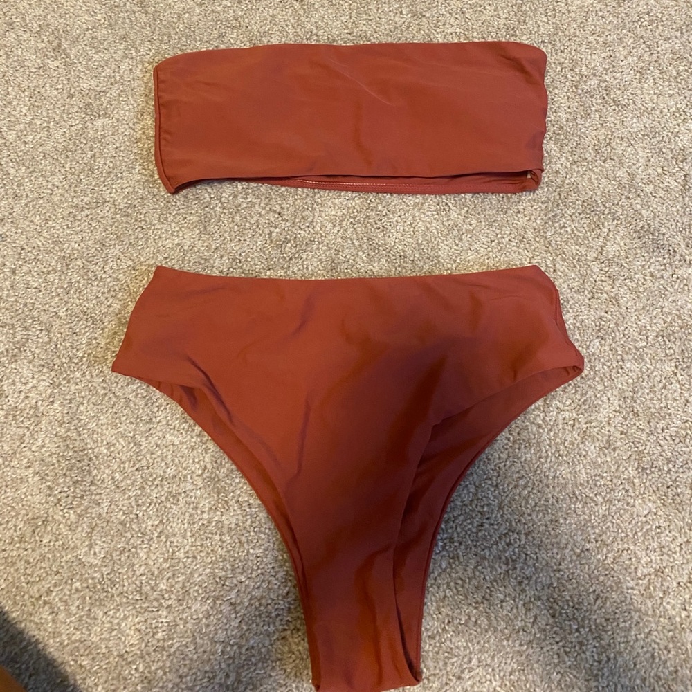 Burgundy bikini!!